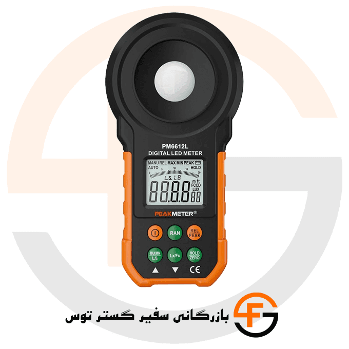 لوکس متر پیک متر مدل PEAKMETER PM6612L