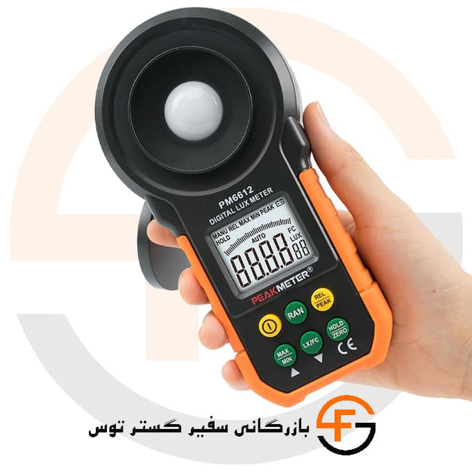 لوکس متر پیک متر مدل PEAKMETER PM6612 — تصویر ۳