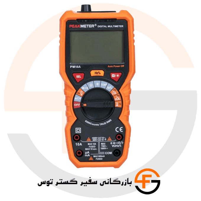 مولتی متر پیک متر مدل PEAKMETER PM18A