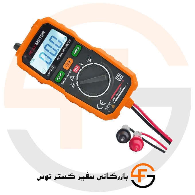 مولتی متر جیبی پیک متر مدل PEAKMETER PM8232 — تصویر ۴