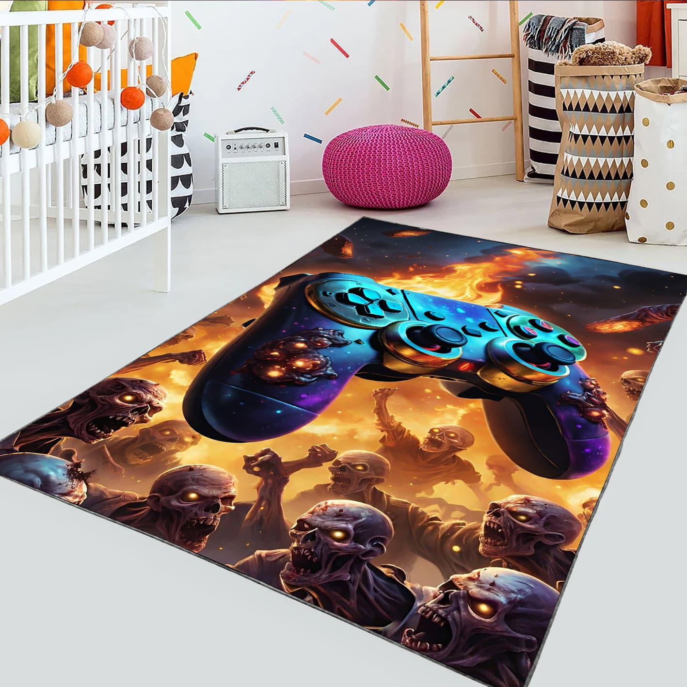 فرشینه چاپی اتاق گیمینگ WA-4587