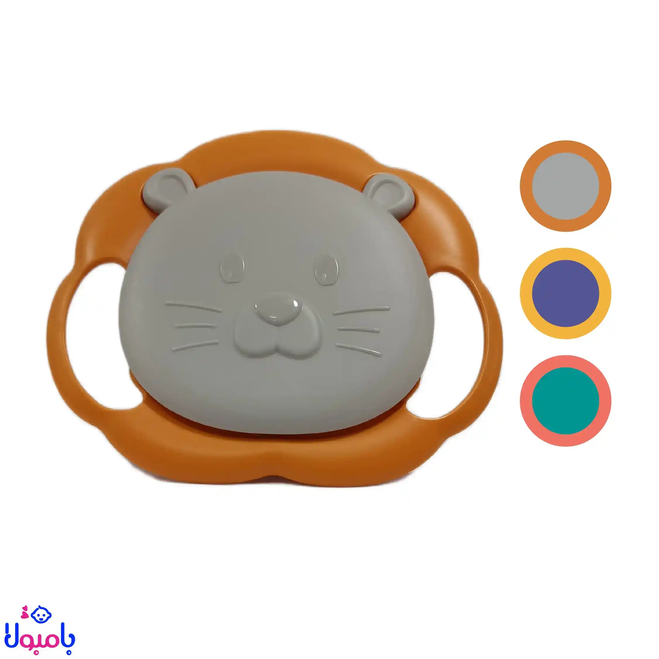 ظرف غذای کودک چرخشی 360 درجه طرح شیر — تصویر ۷