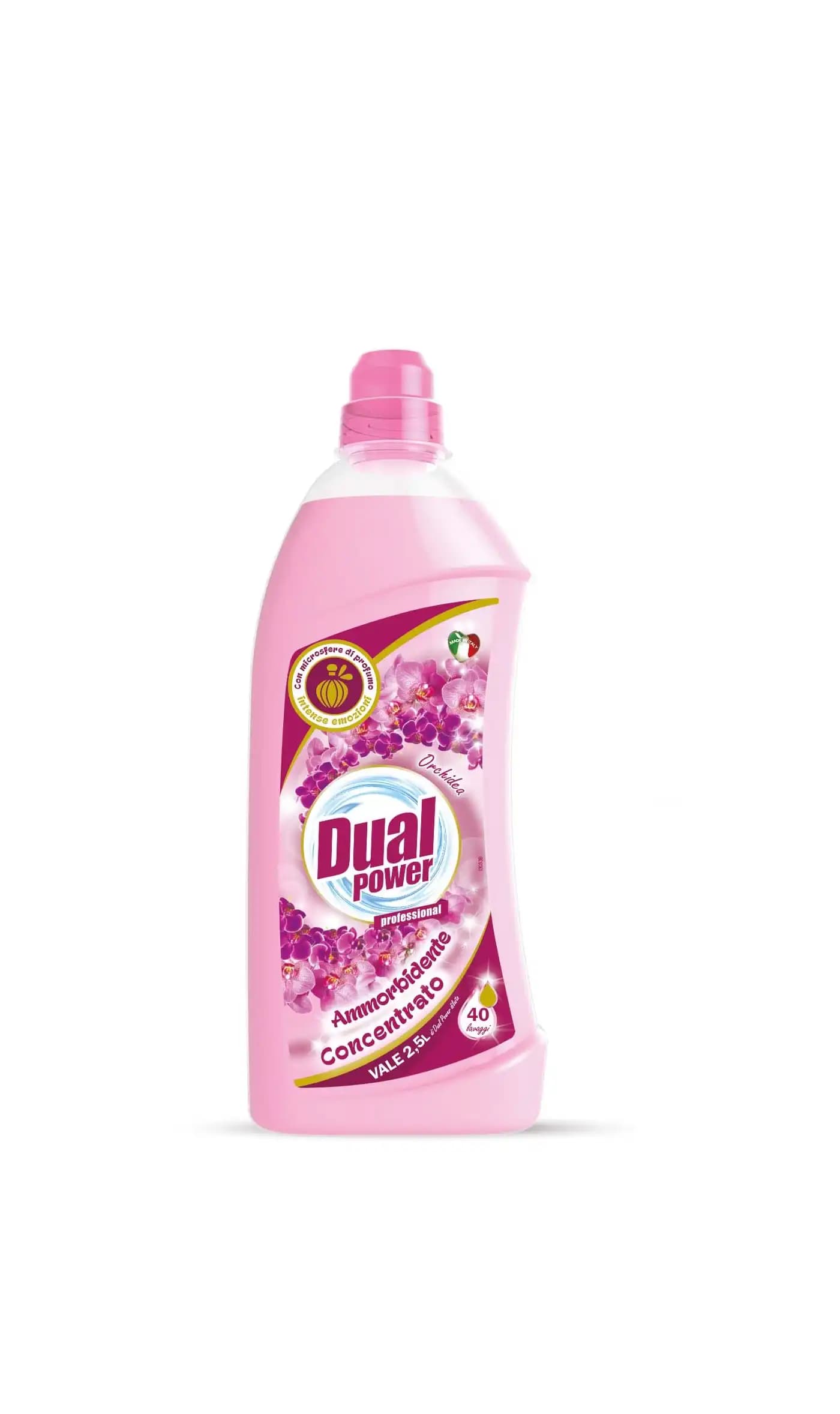 نرم کننده لباس دوال پاور DUAL POWER با رایحه گل ارکیده حجم 1000 میل