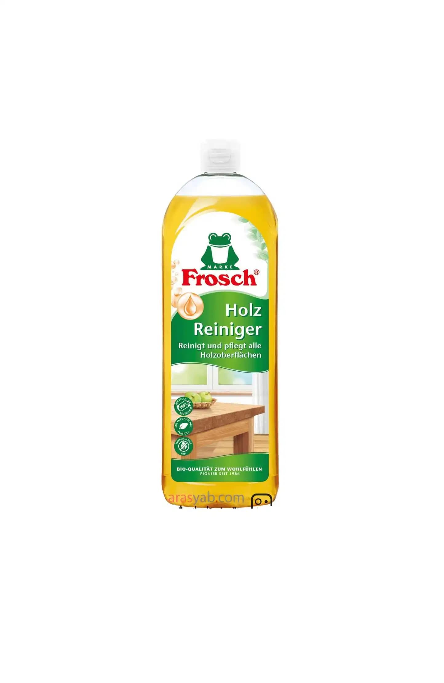 محلول پاک کننده سطوح چوبی فروش FROSCH حجم 750 میل
