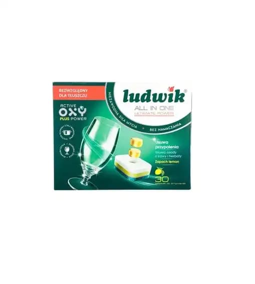 قرص ماشین ظرف شویی لودویک LUDWIK بسته 30 تایی