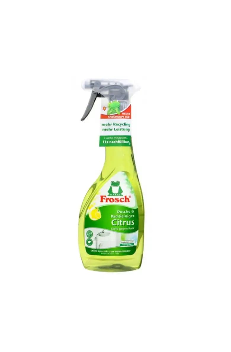 اسپری تمیز کننده شیرآلات فروش FROSCH با رایحه لیمو حجم 500 میل