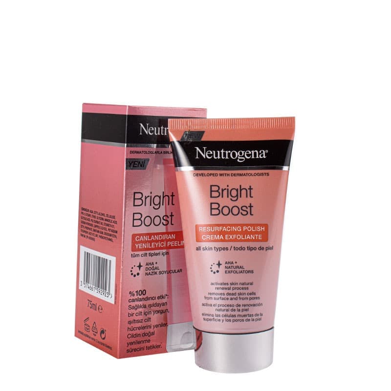 کرم لایه بردار و آبرسان نیتروژینا حجم 75 میل Neutrogena Bright Boost