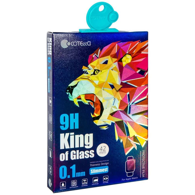 محافظ صفحه نمایش کوتیتکی مدل 9H King of Glass مناسب اپل واچ سایز 42 میلی متر — تصویر ۲