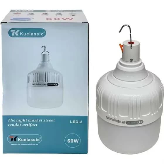 لامپ شارژی KUCLASSIC 60w — تصویر ۵