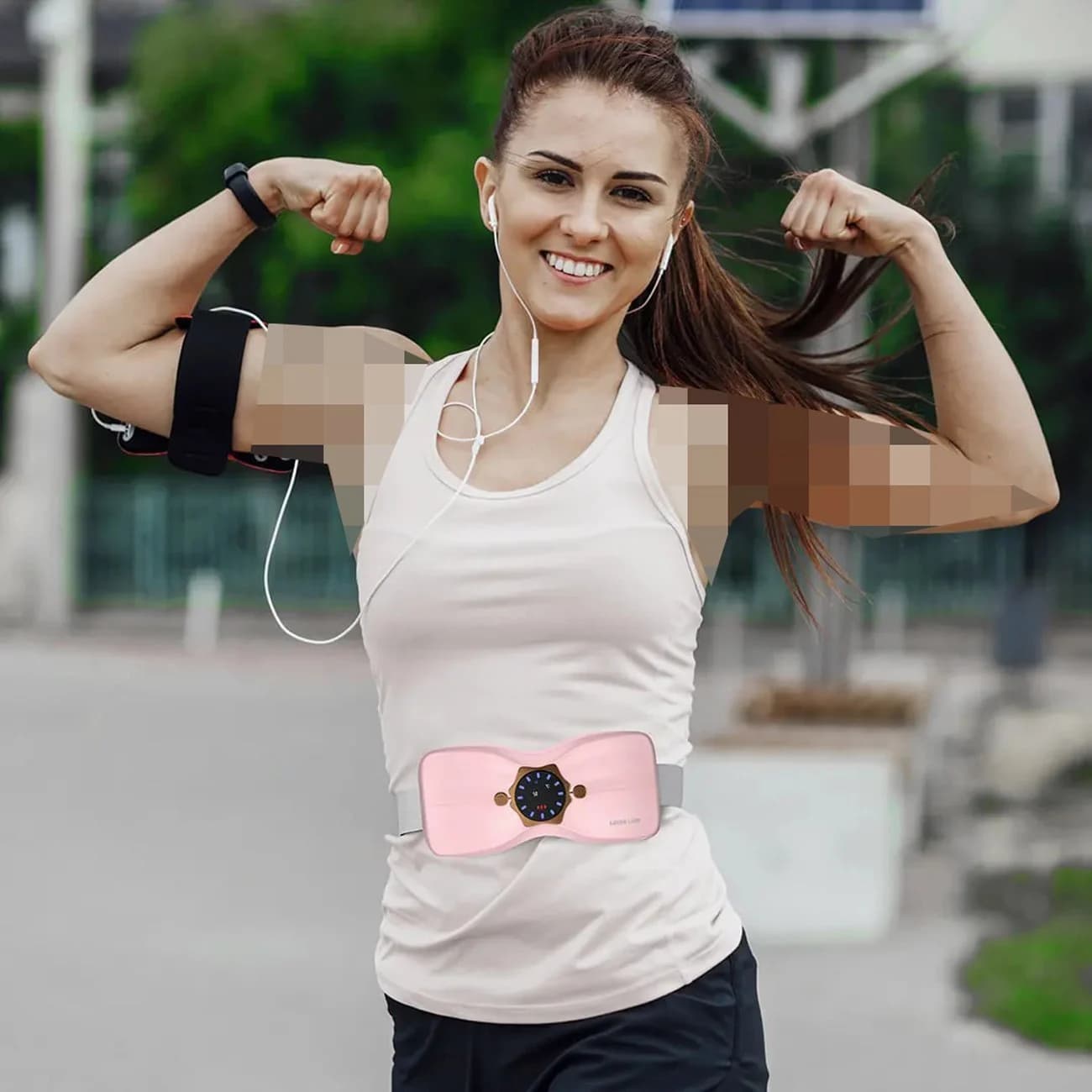 ماساژور شکم گرین لاین Flora Heat GL-MP25 GNFLRHTPDPK — تصویر ۵