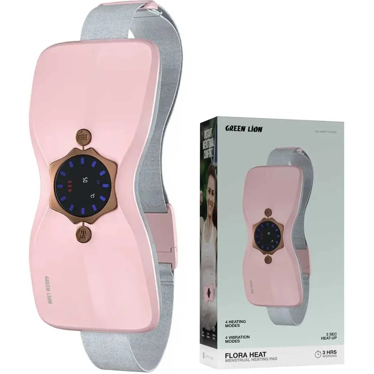 ماساژور شکم گرین لاین Flora Heat GL-MP25 GNFLRHTPDPK — تصویر ۸