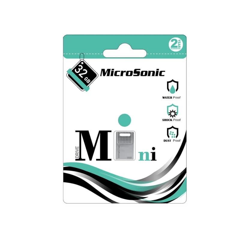 فلش مموری میکروسونیک مدل Mini Drive ظرفیت 32 گیگابایت USB 2.0 — تصویر ۱۱