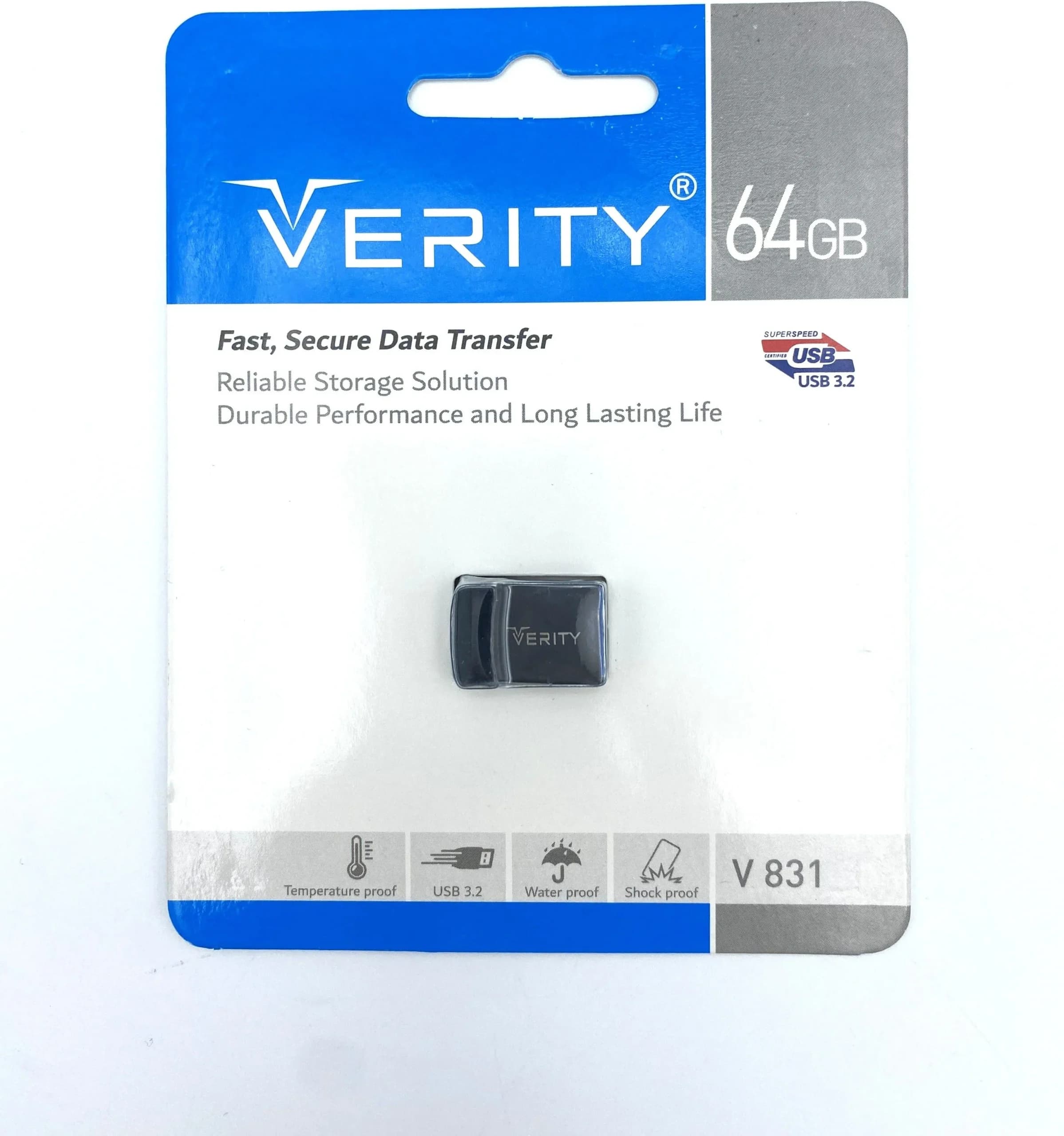 فلش مموری وریتی مدل VERITY V831 ظرفیت 64 گیگابایت — تصویر ۷
