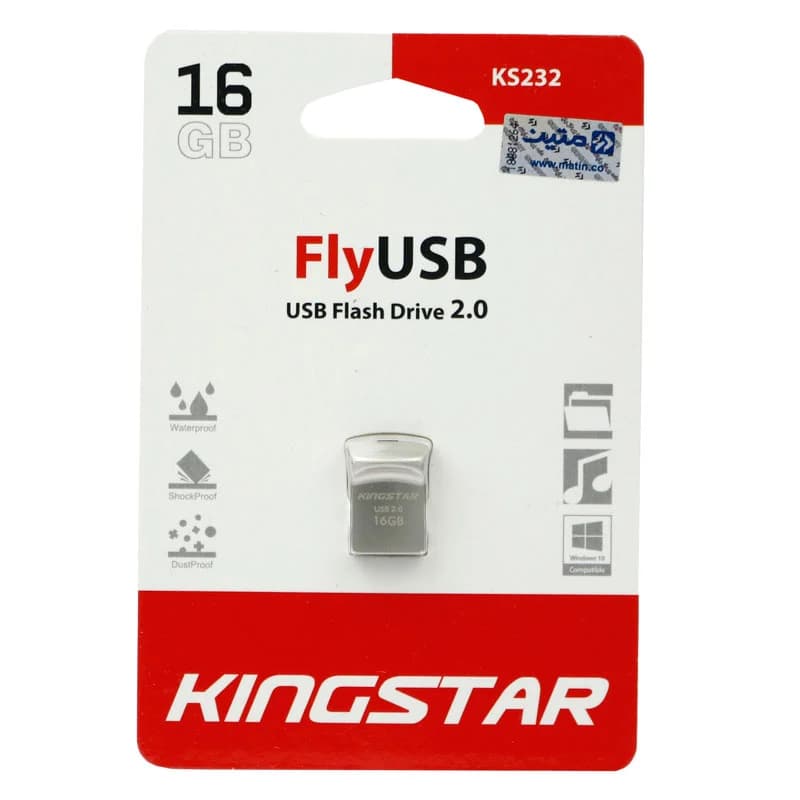 فلش مموری کینگ استار مدل KS232 ظرفیت 16 گیگابایت USB 2.0 — تصویر ۳