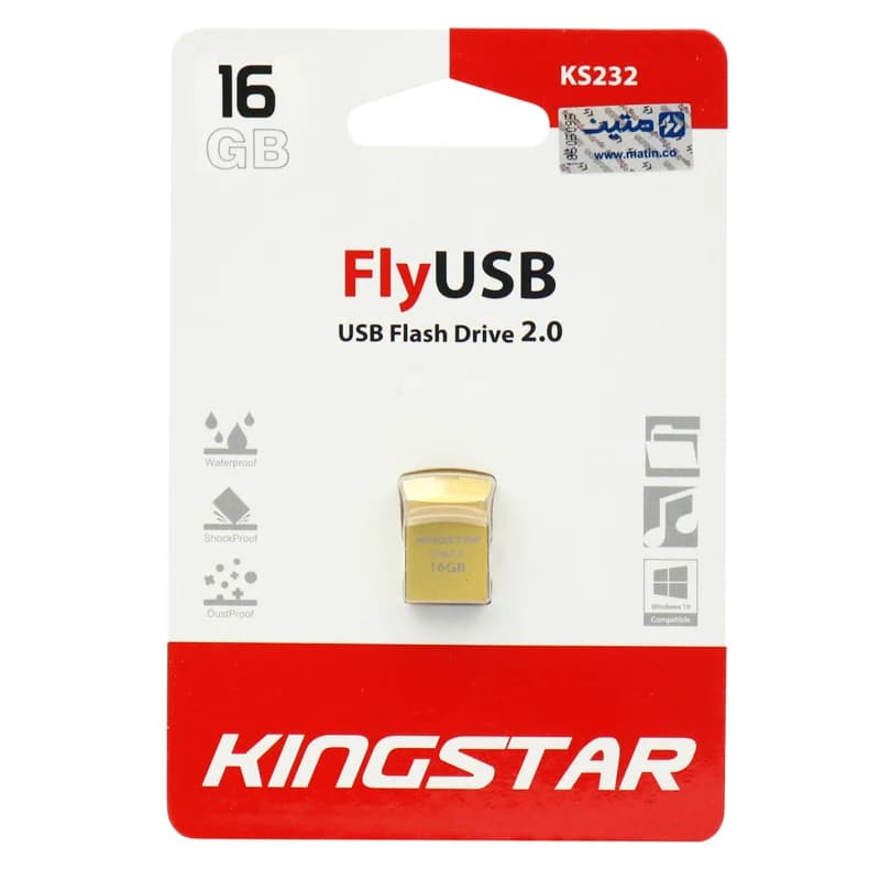 فلش مموری کینگ استار مدل KS232 ظرفیت 16 گیگابایت USB 2.0 — تصویر ۴