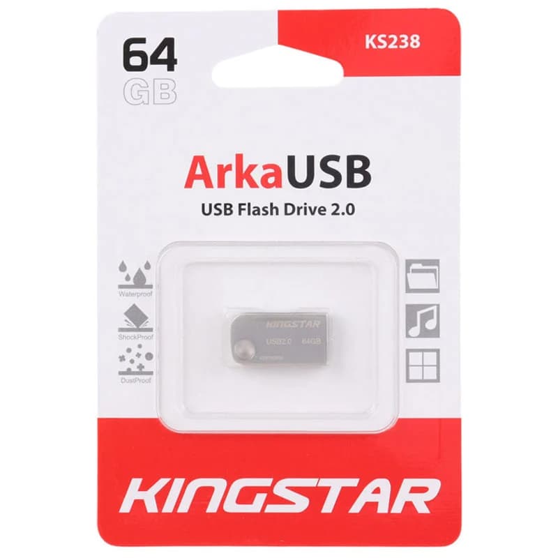 فلش مموری کینگ استار مدل KS238 ظرفیت 64 گیگابایت USB 2.0 — تصویر ۵