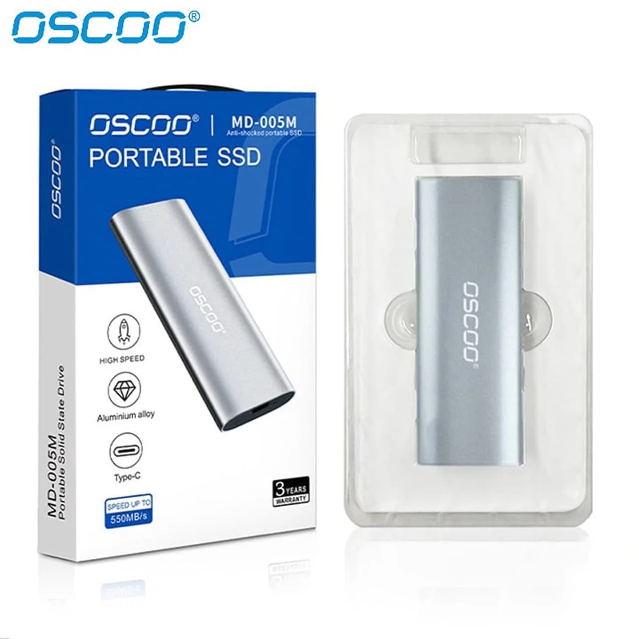 حافظه اس اس دی اکسترنال اوسکو MD 005M ظرفیت 512 گیگابایت — تصویر ۵