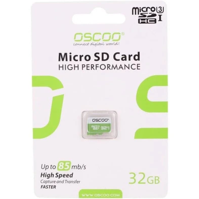 رم میکرو 32 گیگ اسکو Oscoo High Performance U3 85MB/s — تصویر ۹