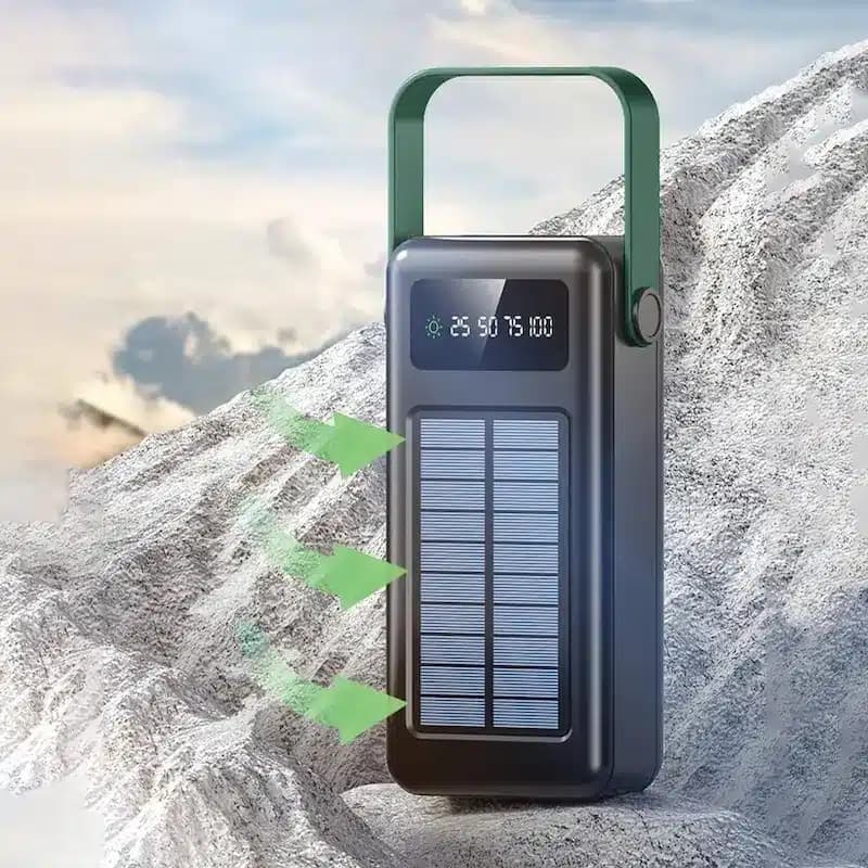 پاوربانک Green Lion مدل Solar Max ظرفیت 80000 میلی آمپر — تصویر ۷