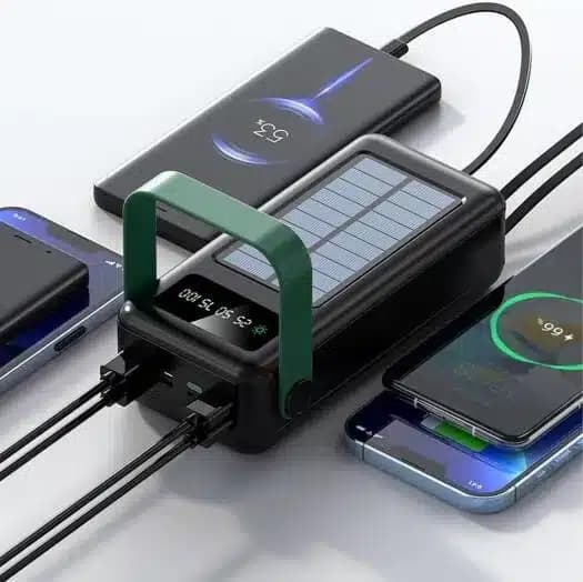 پاوربانک Green Lion مدل Solar Max ظرفیت 80000 میلی آمپر — تصویر ۳