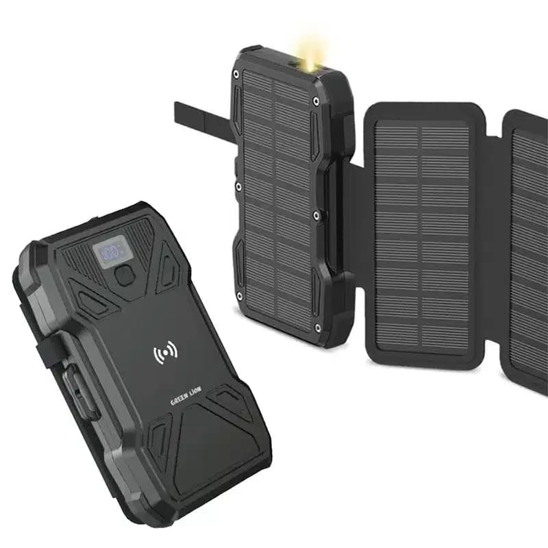 پاور بانک 20 وات گرین لاین مدل Solar 5-Panel ظرفیت 20000 — تصویر ۵
