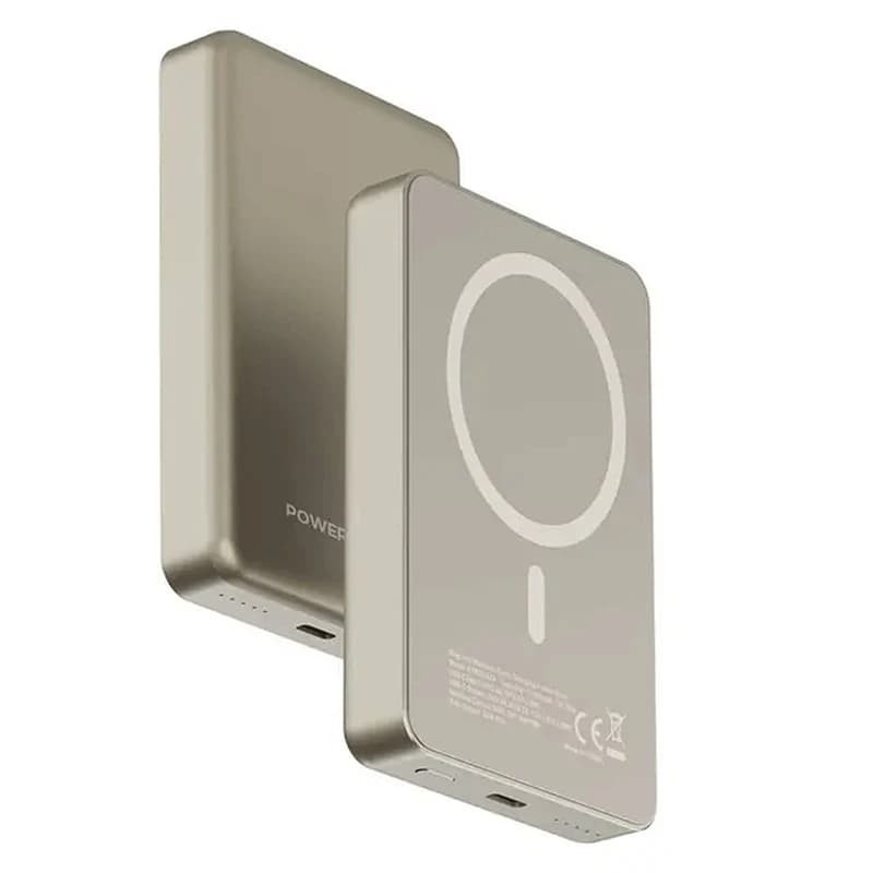 پاوربانک پاورولوجی مدل MAGSAFE ALUMINUM ظرفیت 10000 میلی آمپر ساعت — تصویر ۳
