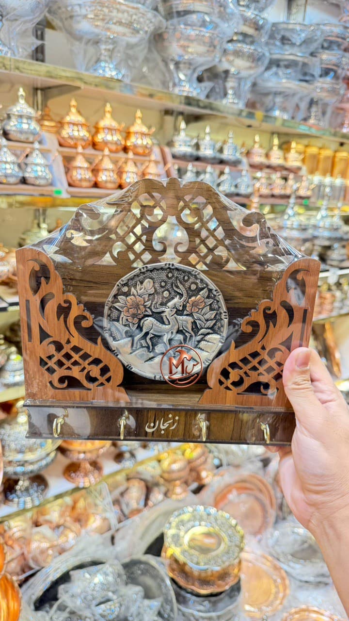 جاکلیدی مسی طرح گوزن زنجان — تصویر ۵