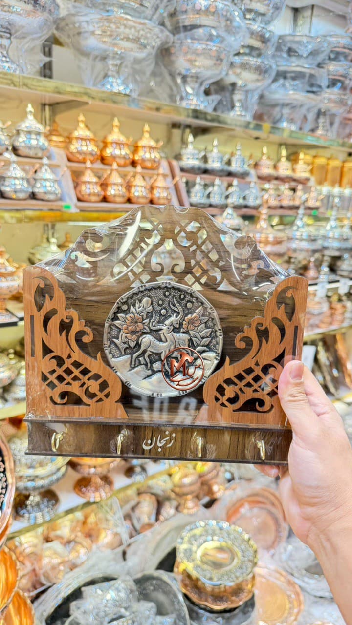 جاکلیدی مسی طرح گوزن زنجان