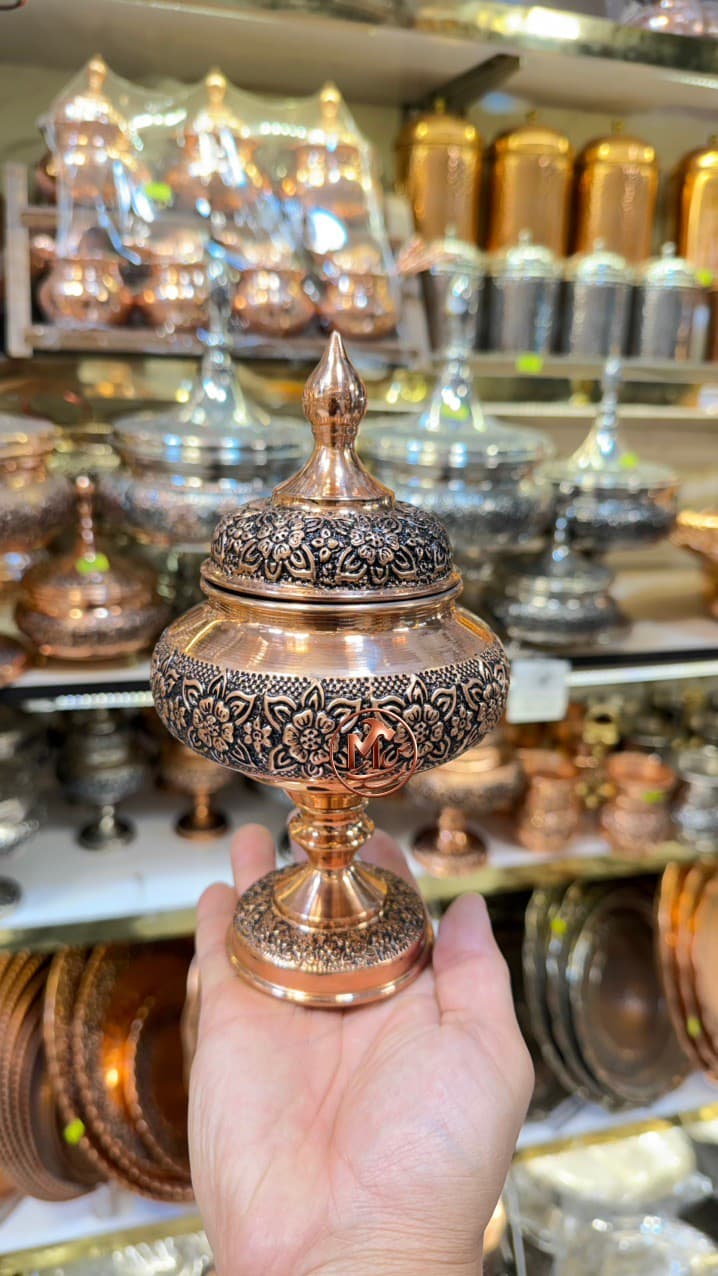 قندان مسی گلبرگ ضخیم — تصویر ۶