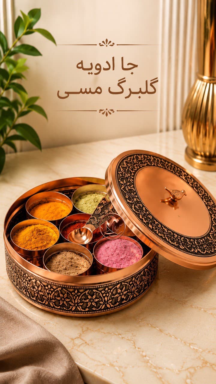 جاادویه هفت اسمان مسی گلبرگ
