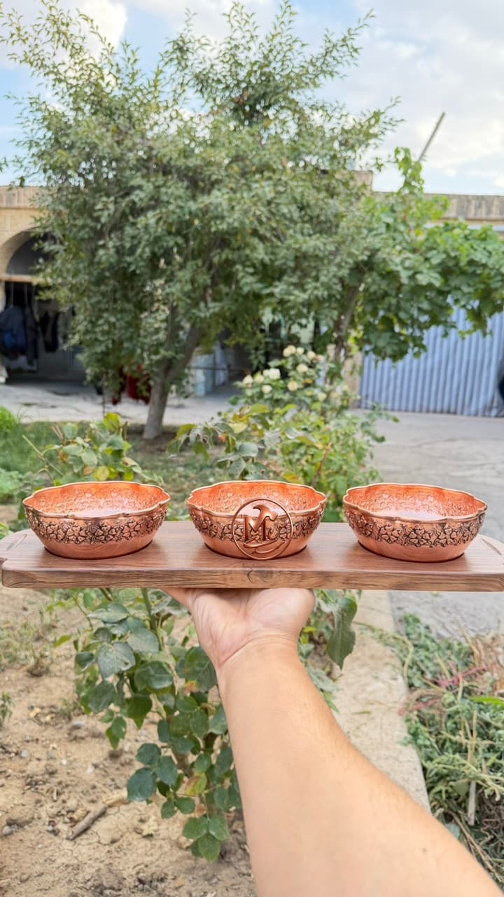 اردو خوری مسی كروم ریز گل