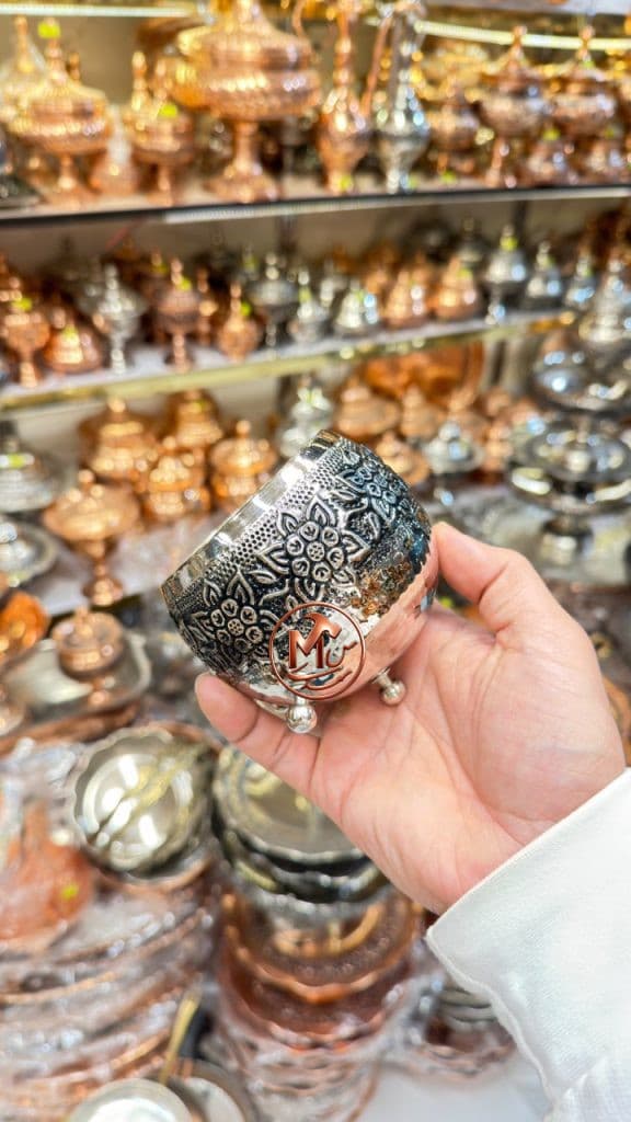 اردو خوری مسی کروم گوی