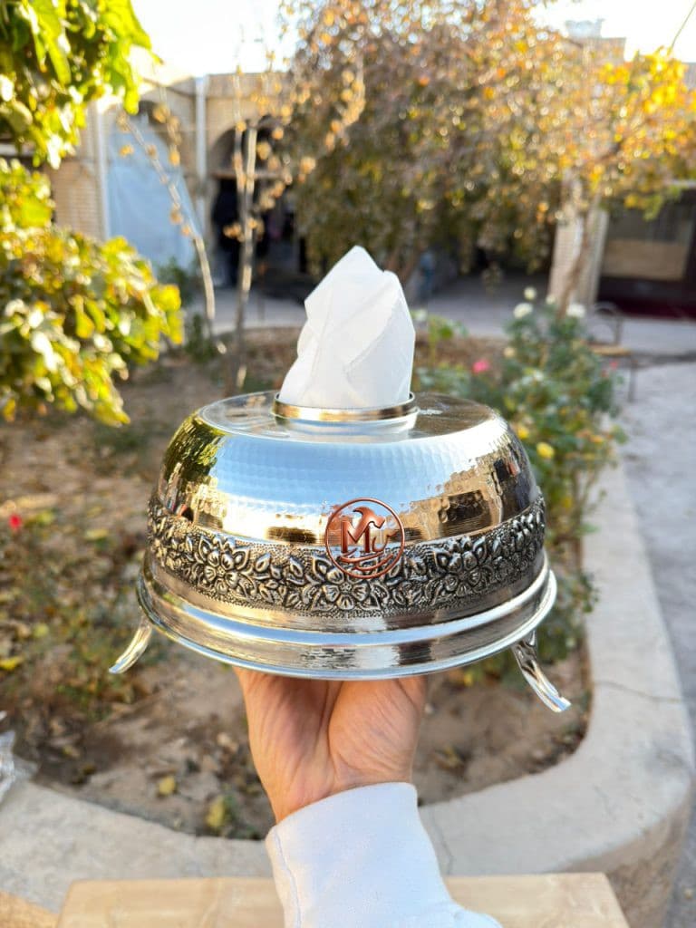 جادستمالی مسی گرد گلبرگی — تصویر ۱۱