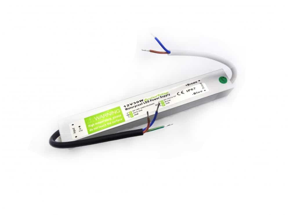 درایور LED Driver 30W فلزی ضد آب کره ای