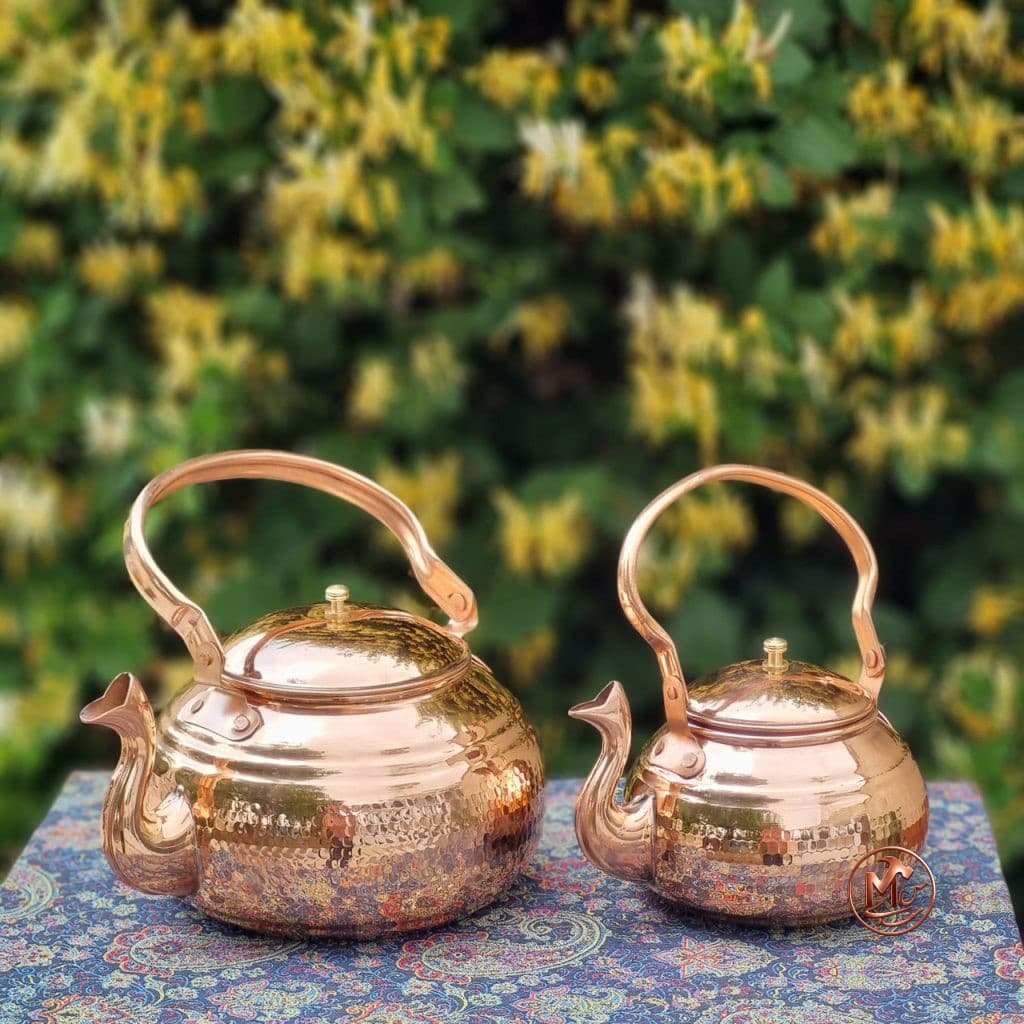 کتری و قوری مسی