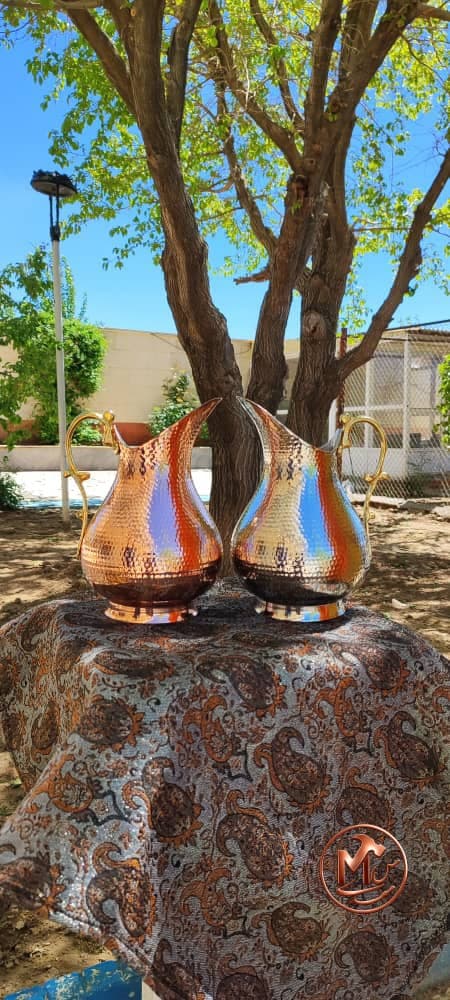 پارچ اب خوری مسی چکشی اردکی