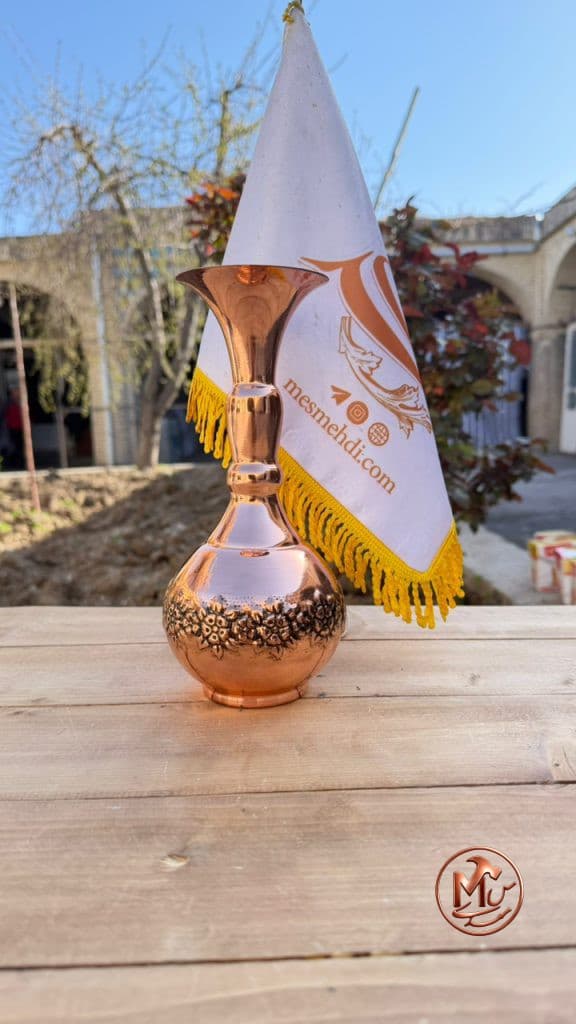 گلدان گلبرگ مسی — تصویر ۶
