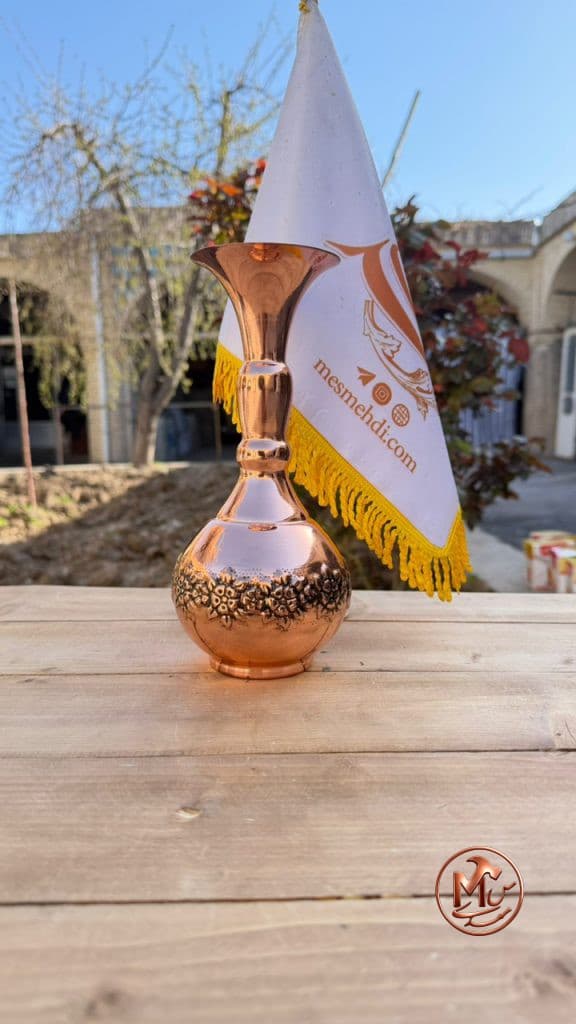 گلدان گلبرگ مسی — تصویر ۵