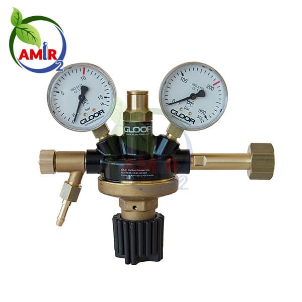 مانومتر آرگون/CO2 گلور سوئیس