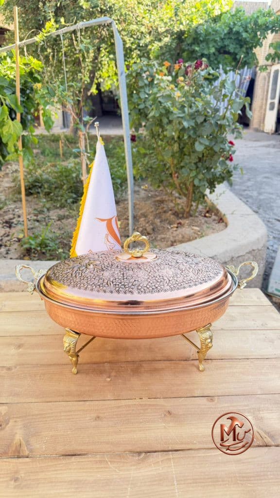 سوفله خوری گلبرگ بادامی مسی