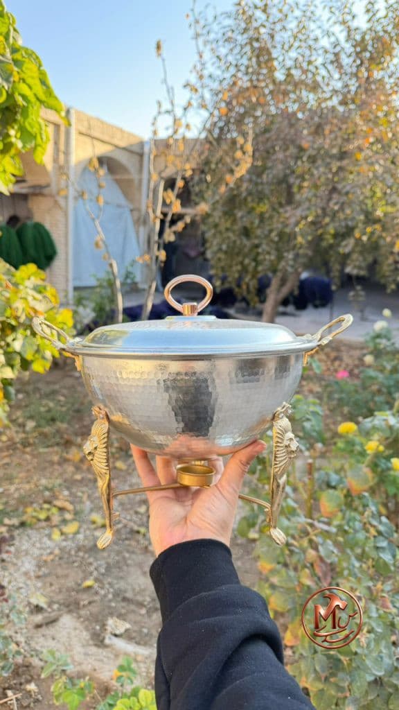 سوپ خوری مسی سفید — تصویر ۶
