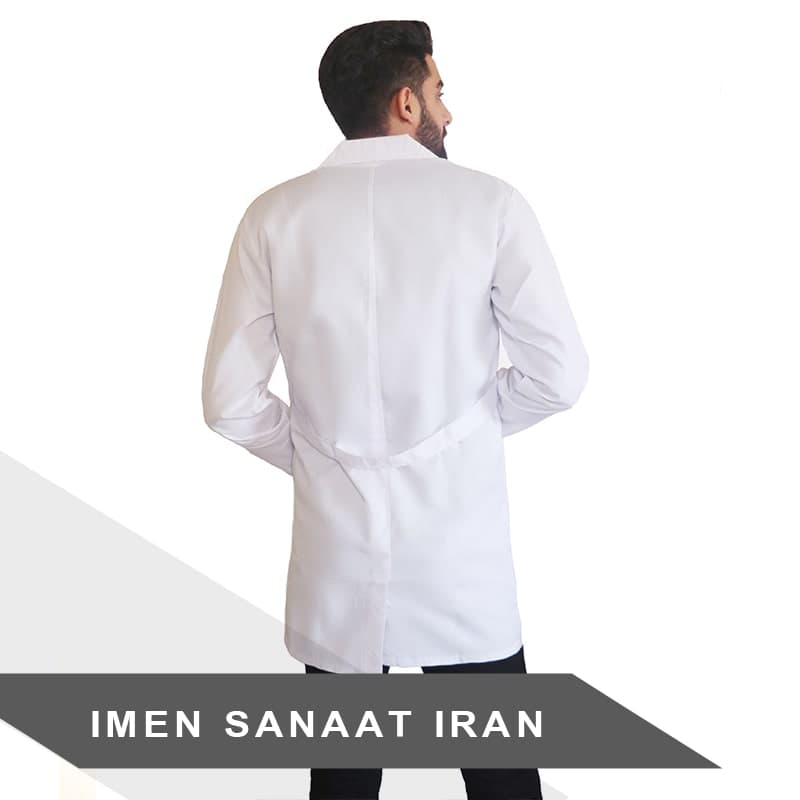 روپوش پزشکی مردانه کد 1152 — تصویر ۵