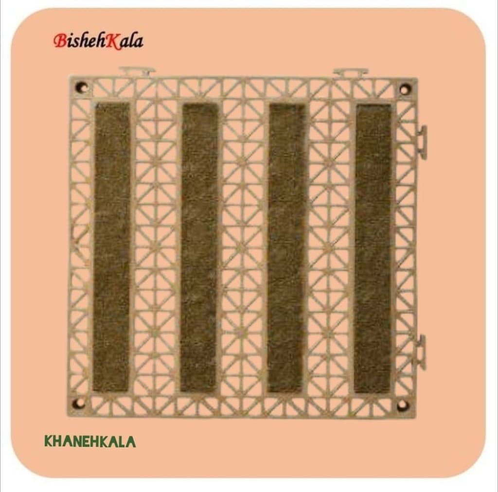 کفپوش تایل کلاسیک خاک گیر کف آسانسور کد(7)