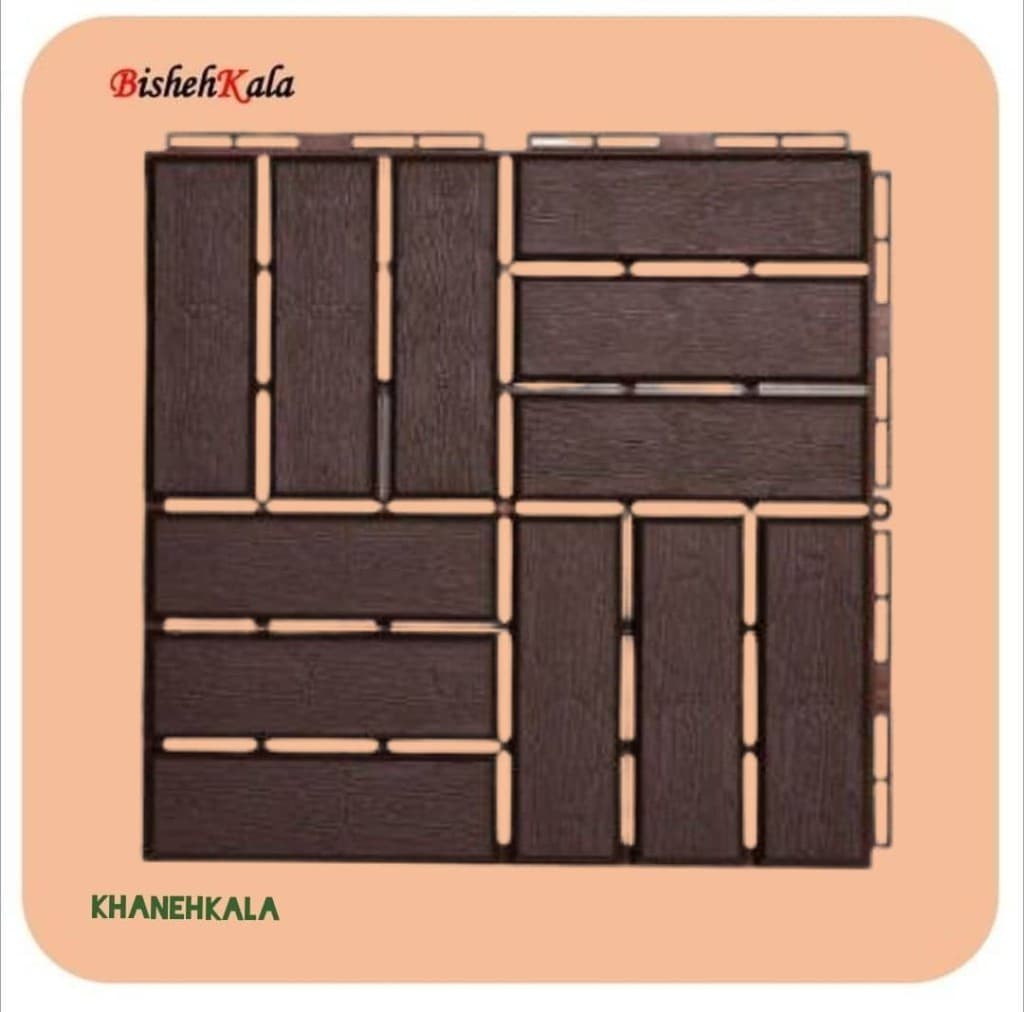 کفپوش تایل طرح چوب تراس و بالکن کد(7)