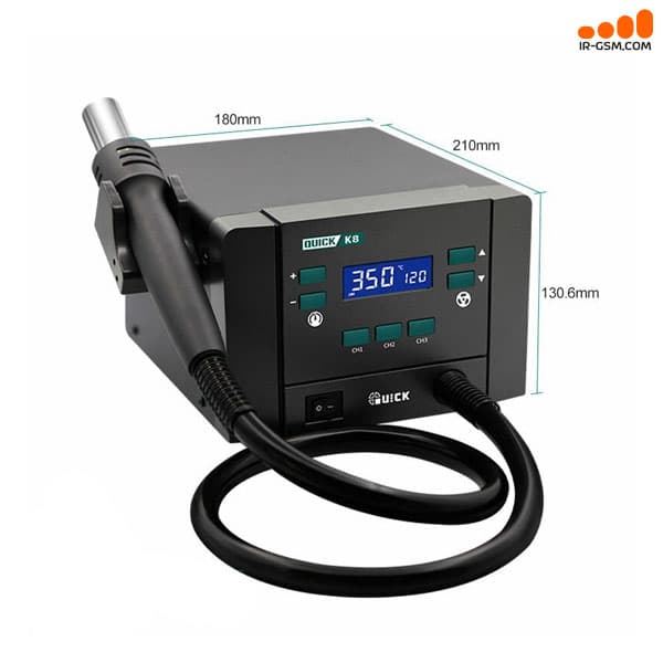 ‎هیتر کوییک کارکرده مدل QUICK K8