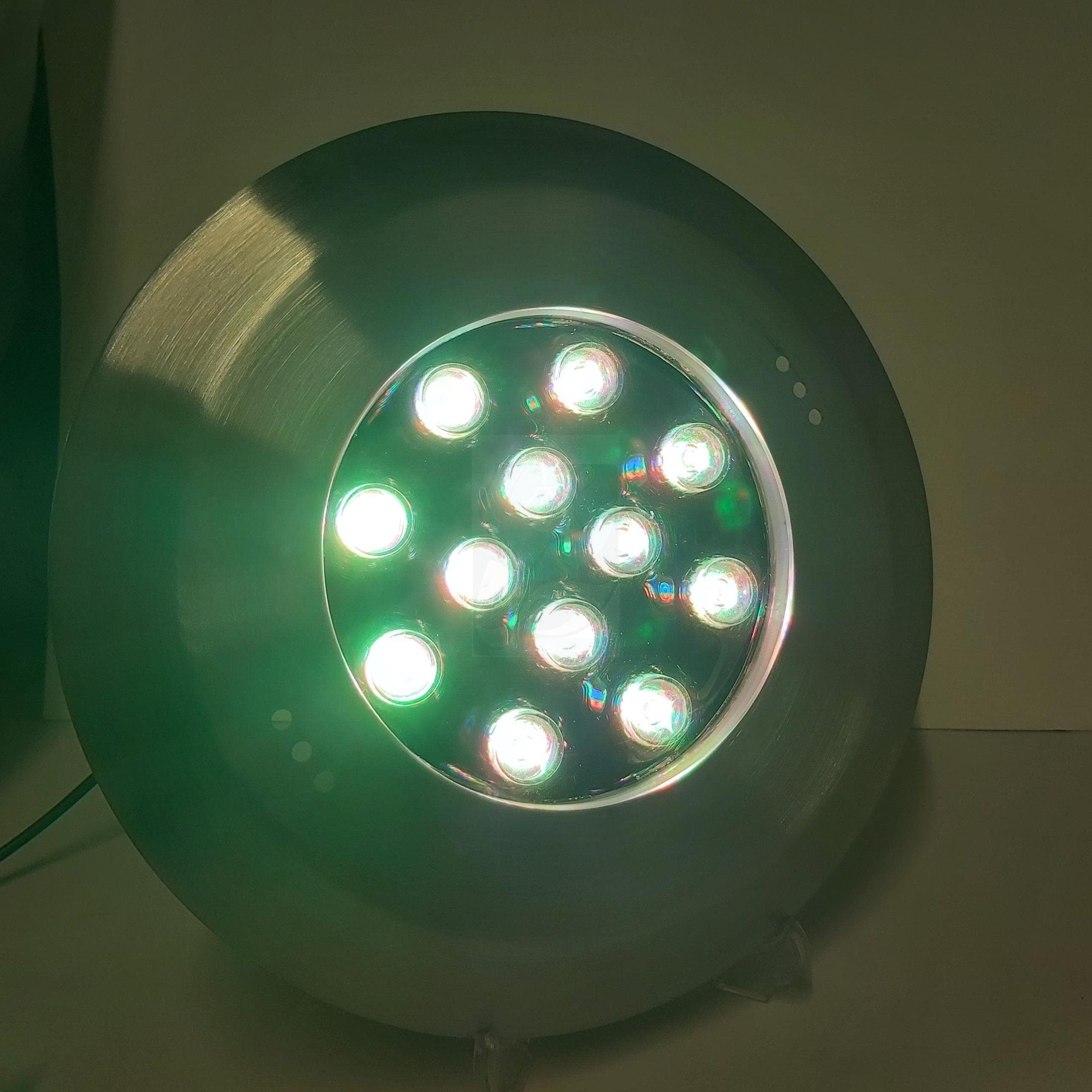 چراغ روکار استخری استیل تک رنگ 24 وات 12 ولت مدل 24ROL — تصویر ۱۱