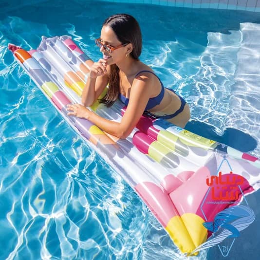 تشک بادی روی آب intex کد 4368 — تصویر ۴