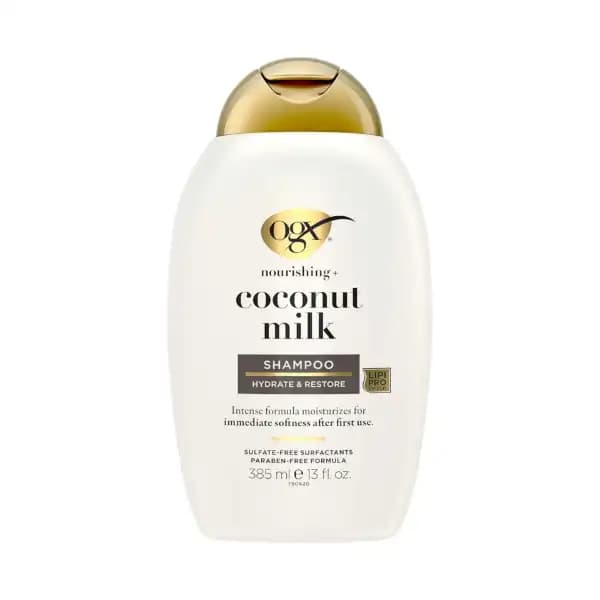 شامپو مغذی و آبرسان او جی ایکس مدل Coconut Milk اصل — تصویر ۹