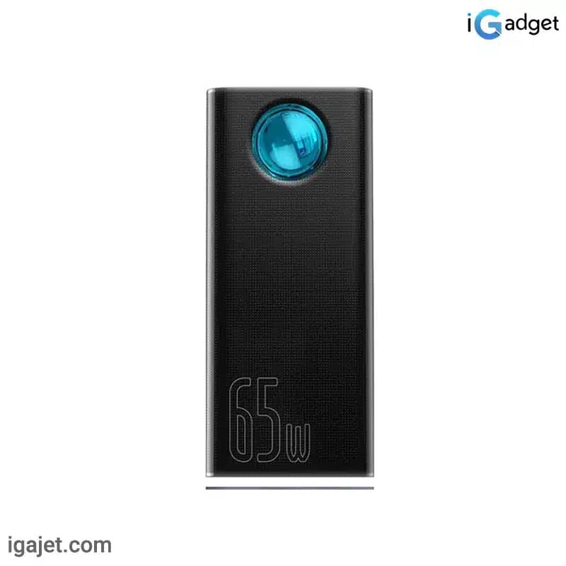 پاوربانک ۶۵ وات باسئوس مدل Amblight ظرفیت 30000 میلی آمپر ساعت — تصویر ۲