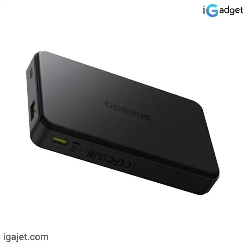 پاوربانک بی سیم 22.5 وات باسئوس مدل Airpow II Qi2 Magnetic ظرفیت 10000 میلی آمپر ساعت — تصویر ۷